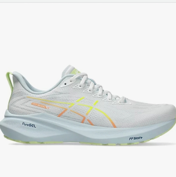 ASICS GT-2000 13 FF Blast+ Pure Gel In White/neon Accents. Size 10 - Picture 1 of 16